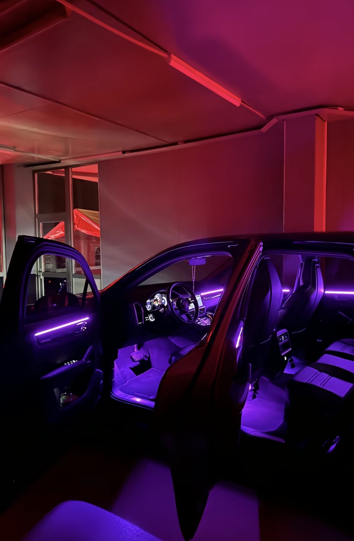 Porsche ambient lighting USB